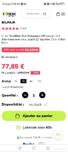 Tennis - Sac de tennis Tecnifibre noir 12 raquettes  - photo 6