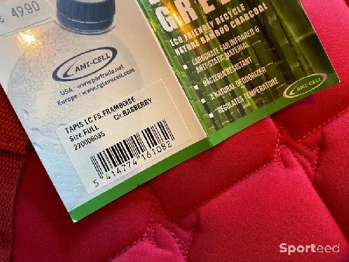 Equitation - Lami-Cell – Tapis « LC » framboise cheval - photo 5