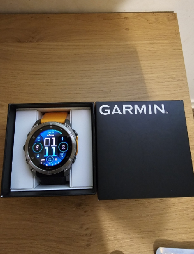 Course à pied route - Garmin Fenix 8 51 mm saphir amoled parfait état - photo 6