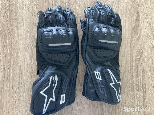 Moto route - Gant cuir moto - photo 5