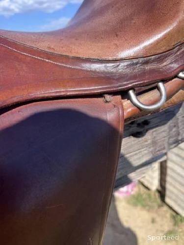 Equitation - Vends selle en cuir mixte 17.5p - photo 6
