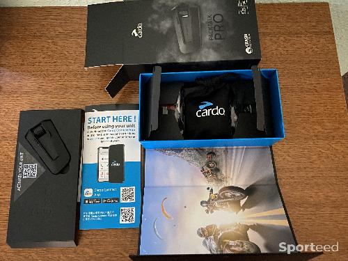 Moto route - Intercom moto Bluetooth et DMC CARDO Packtalk Pro solo neuf - photo 5