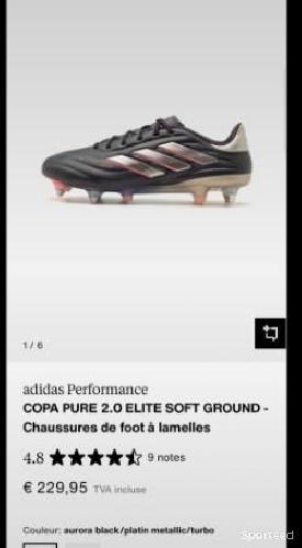 Football - Chaussures de foot ADIDAS PERFORMANCE COPPA - photo 6
