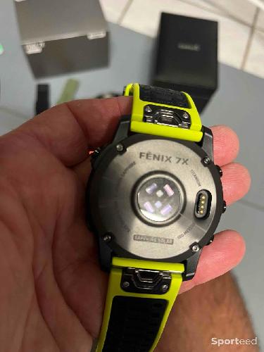 Course à pied trail - Montre Garmin Fénix 7X sapphire solar titane - photo 4
