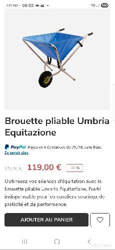 Equitation - Brouette pliable  - photo 6
