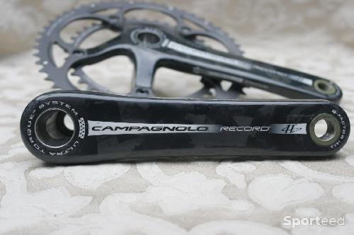 Vélo route - NOS Pédalier velo de course / Crankset bike Campagnolo Record 11V / 11Sp /Carbon - photo 6
