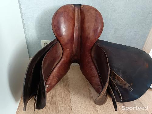Equitation - Selle mixte 18' cuir, Duprey sangle, tapis - photo 6