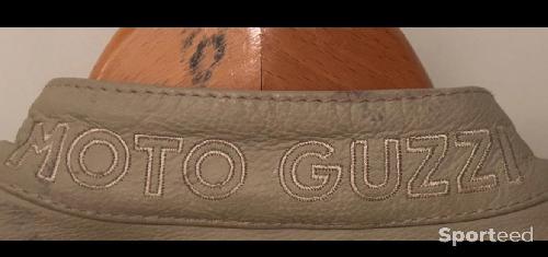 Moto route - Blouson cuire Moto Guzzi - photo 6