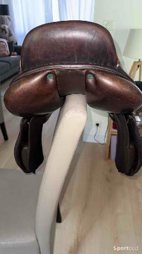 Equitation - Selle 17 pouces havane - photo 6