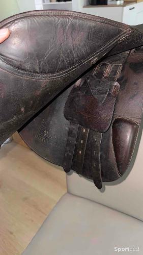 Equitation - Selle 17 pouces havane - photo 6