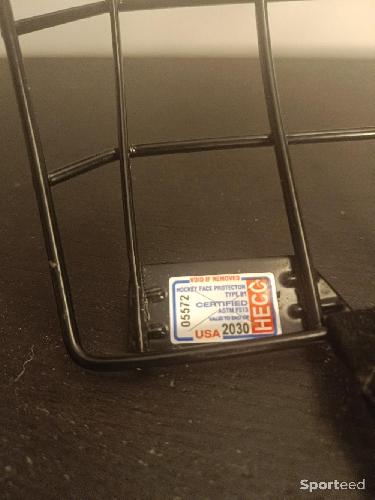 Hockey sur glace - Grille de casque de hockey Bauer  - photo 5