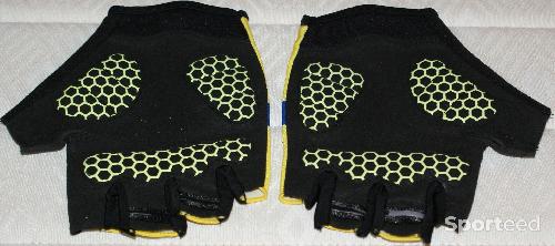 Vélo route - gants vélo été homme - team 'TINKOFF' - taille XL - jaunes - photo 4