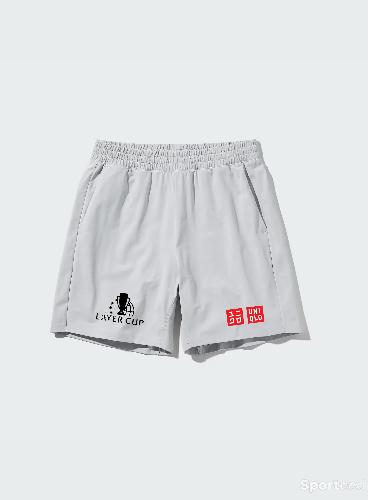 Short Federer Blanc : Laver Cup