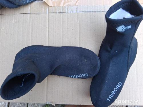 Plongée sous marine - Chaussons neoprene 2mm - photo 3