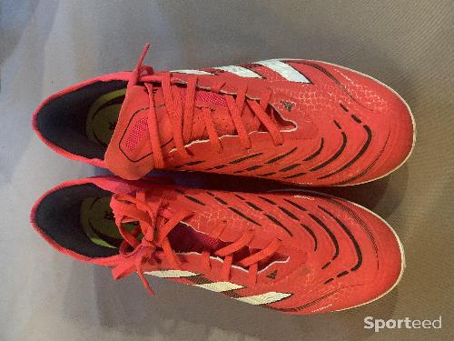 Football - ADIDAS PREDATOR PRO TF PURE VICTORY - LUCID RED/BLANC/NOIR - photo 5