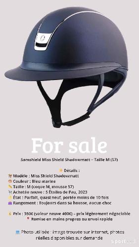 Equitation - Samshield Miss Shield Shadowmatt - photo 5