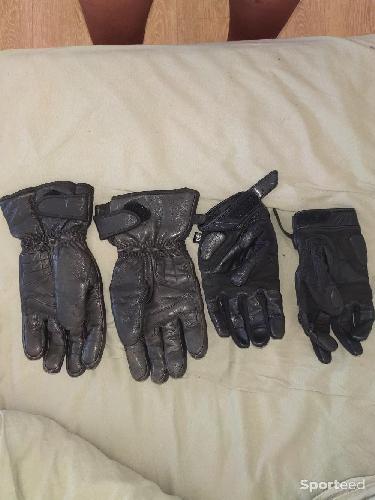 Moto route - casque de moto et gants  - photo 6