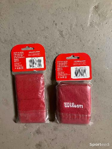 Tennis - Lots de 2 Paires Poignets WILSON - photo 3