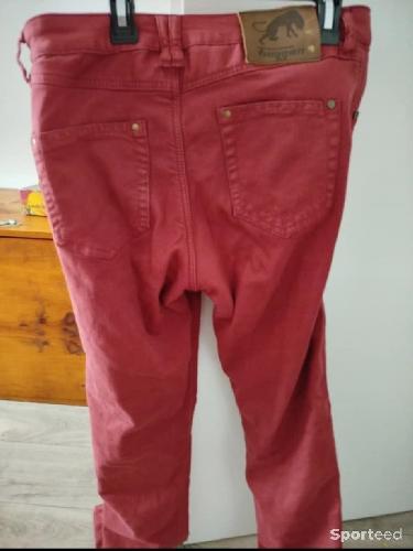 Moto route - Pantalon de moto femme furygan grenat - photo 6