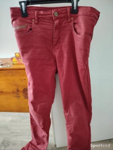 Moto route - Pantalon de moto femme furygan grenat - photo 6