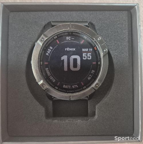 Accessoires électroniques - Montre Garmin 6x pro + ceinture garmin HRM dual - photo 4