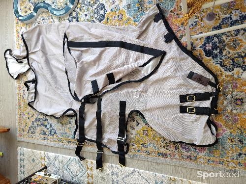 Equitation - Couverture anti mouche+ couvre cou Kentucky neuf 140cm - photo 5