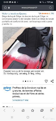 Padel - Siege de canoë ou paddle - photo 6