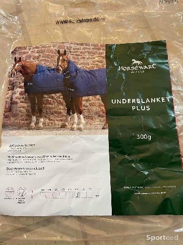 Equitation - Horseware Underblanket Plus 300g/T. 155 - photo 5