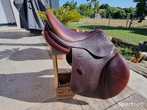 Equitation - Selle mixte cuir - photo 6