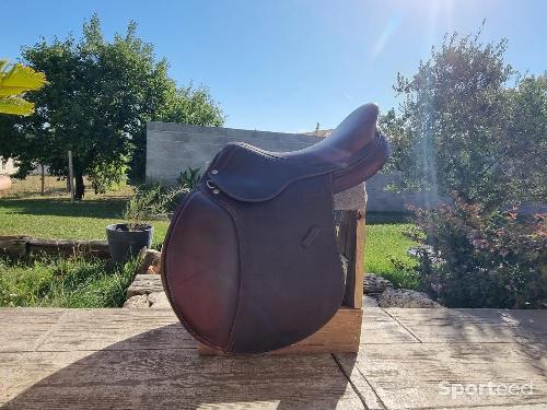 Equitation - Selle mixte cuir - photo 6