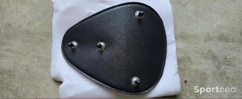 Moto route - Selle solo noire Harley Davidson Sportster Forty eight - photo 5