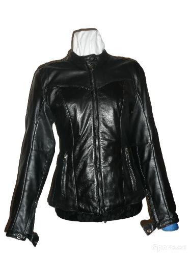 Moto route - blouson moto cuir  femme marque Furygan - photo 5