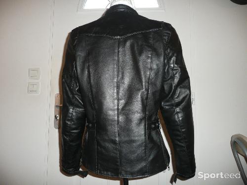 Moto route - blouson moto cuir  femme marque Furygan - photo 5