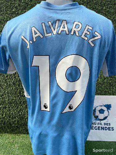 Football - Maillot Alvarez Manchester City  - photo 6