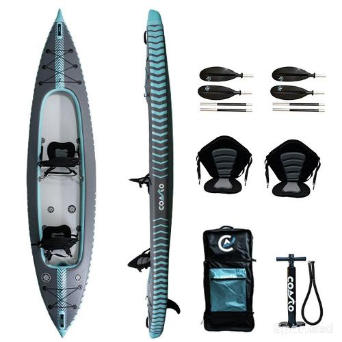 Canoë Kayak - Kayak Gonflable 2 pers Coasto Capitole (état neuf) - photo 3