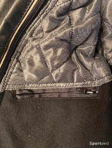 Moto route - Veste moto femme, en cuir; printemps et hiver - photo 6