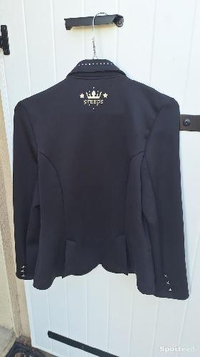 Equitation - Veste de concours steeds noire  - photo 4