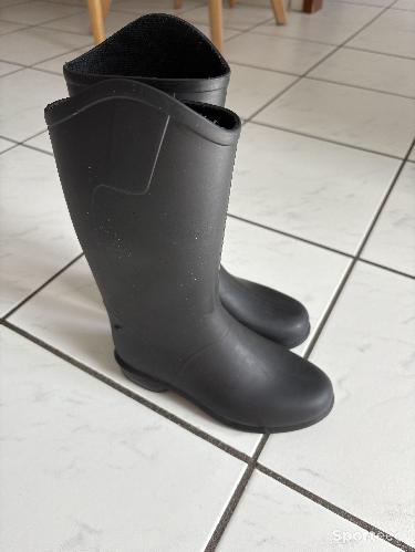 Equitation - Bottes équitation enfant Fouganza taille 30 - photo 6