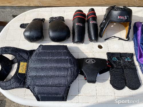 Karaté - Pack de Sanda 6 accessoires Rouge Taille L - photo 3