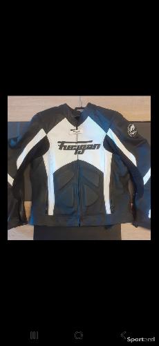 Moto route - BLOUSON CUIR FURYGAN - photo 4