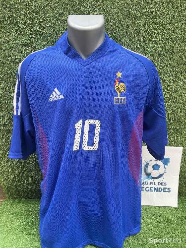 Football - Maillot Zidane équipe de France  - photo 6