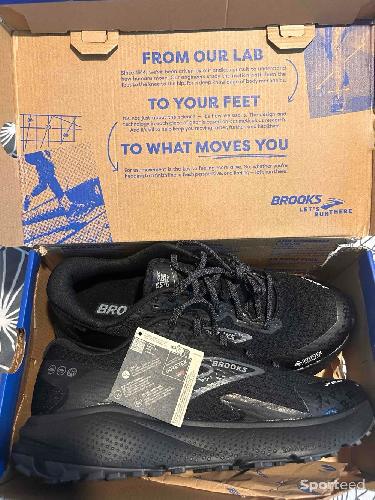 Course à pied trail - Chaussure de trail homme brooks taille 44,5 - photo 5