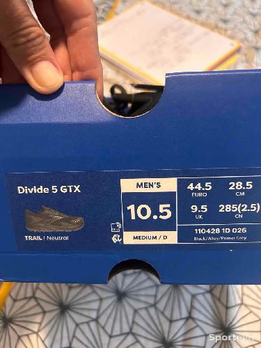 Course à pied trail - Chaussure de trail homme brooks taille 44,5 - photo 5