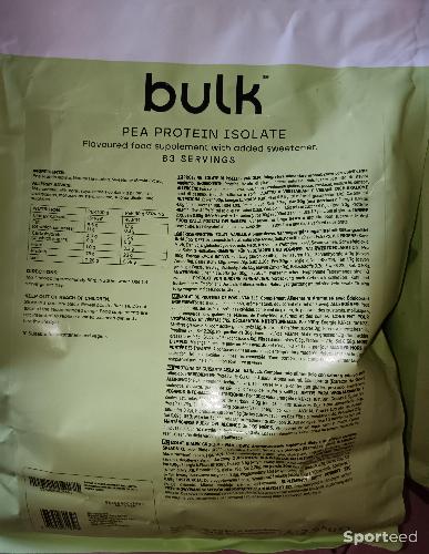 Nutrition sportive - Isolate Protéines De Pois goût vanille  - photo 6