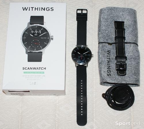 Marche athlétique - Montre Scanwatch withings noire - 42mm - photo 6