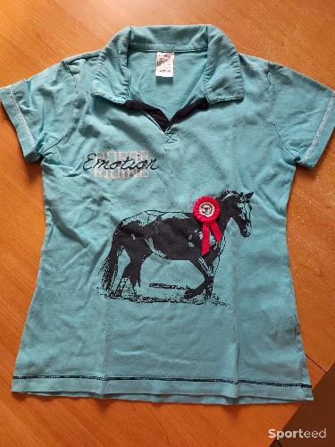 Equitation - Polo manches courtes 10 ans - photo 4
