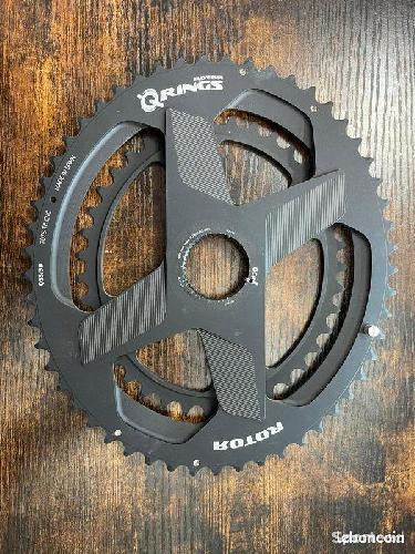 NEUF Plataux ROTOR Qrings 53/39 direct mount