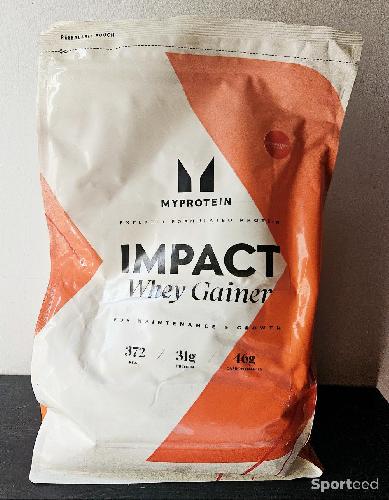 Musculation - Impact Whey Gainer goût fraise 2k5 - photo 4