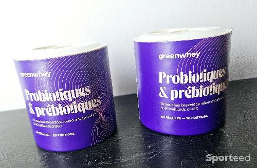 Musculation - Probiotiques & Prébiotiques Greenwhey vegan 60 gélules  - photo 6