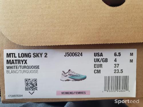 Course à pied trail - Chaussures de trail Merrel - Neuves - Taille 37 - photo 5